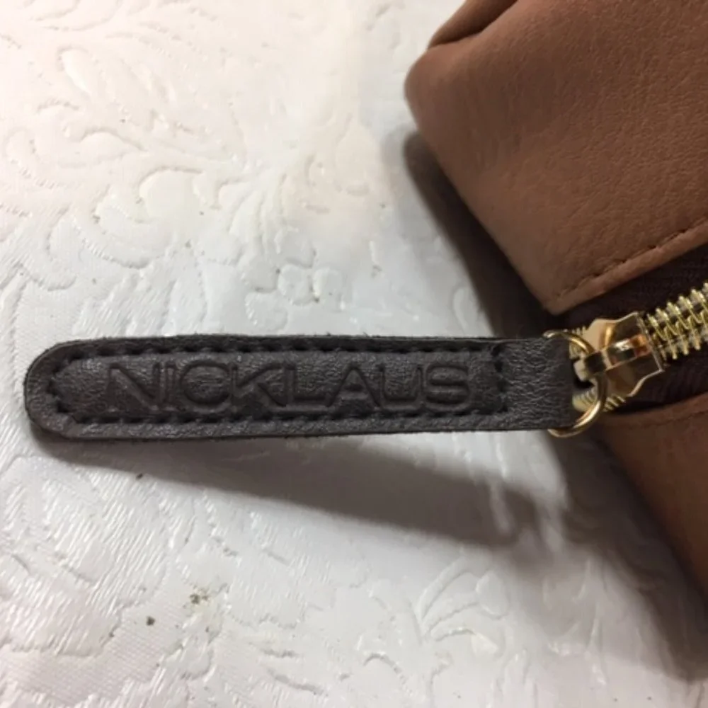 Jack Nicklaus Two-Tone Toiletry Shaving Dopp Bag Shaving Zip Bag Portable Travel